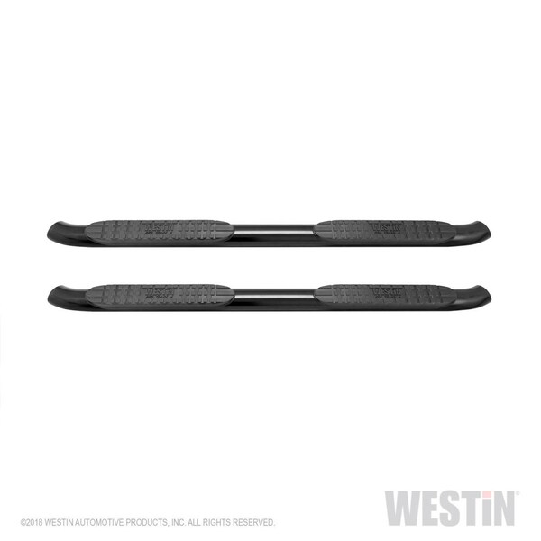 Westin Automotive 07-13 SILVERADO/SIERRA 1500 EXT CAB/07-14 2500/3500 (NO 11-14 DSL)PRO TRAXX 4IN OVAL TUBE STEP BAR 21-21685 - main